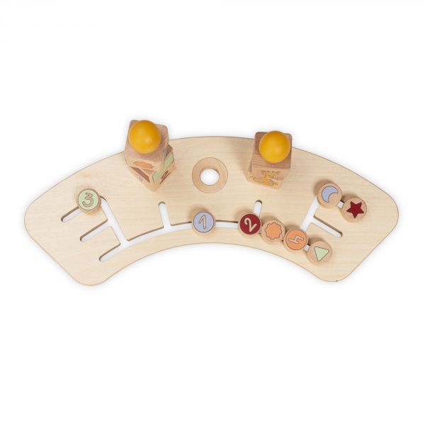 Plateau + Jeu pour plateau de chaise haute Alpha jeu de tri Giraffe