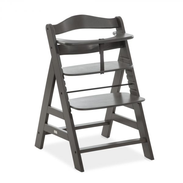 Chaise haute évolutive Alpha Select Charbon