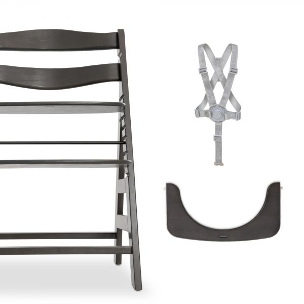 Chaise haute évolutive Alpha Select Charbon