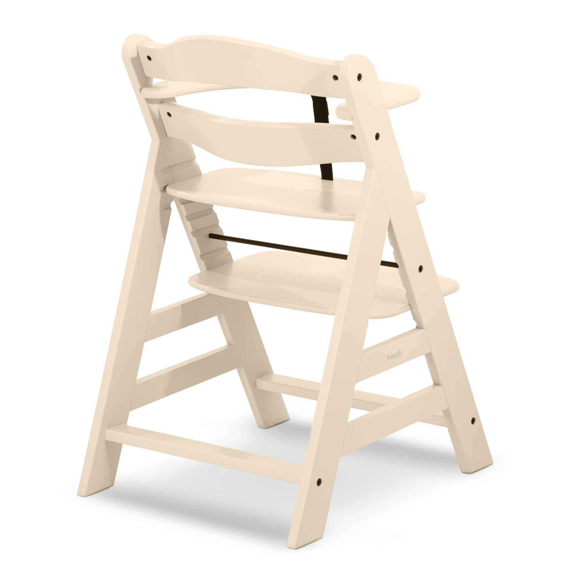 Hauck Chaise Haute Bébé Alpha Plus en Bois - Evo…