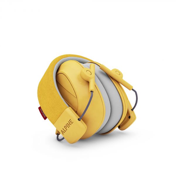 Casque anti bruit enfant Muffy Jaune