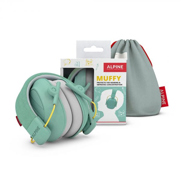 Casque anti bruit enfant Muffy Menthe