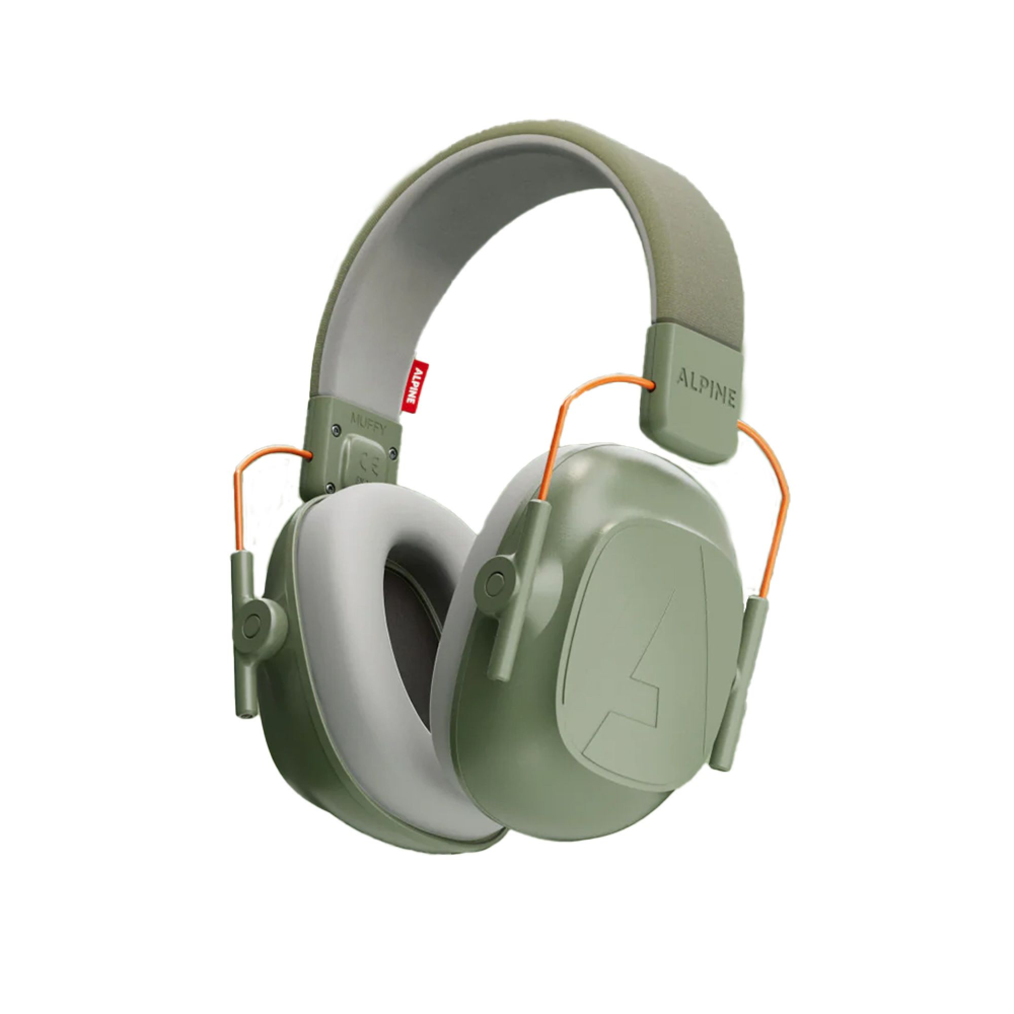 Casque anti-bruit Muffy Baby Vert Olive de Alpine, Sécurité domestique :  Aubert