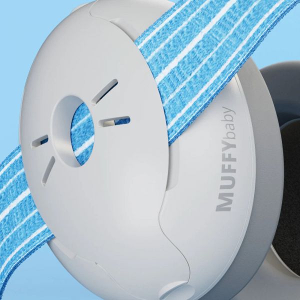 Casque anti bruit bébé Muffy Baby Bleu