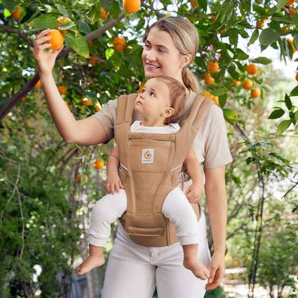 Porte bébé Alta Hip Seat Camel brown