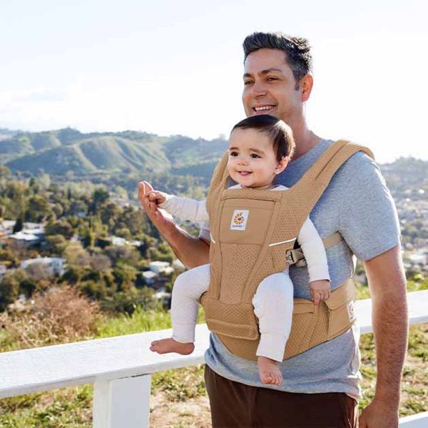 Porte bébé Alta Hip Seat Camel brown