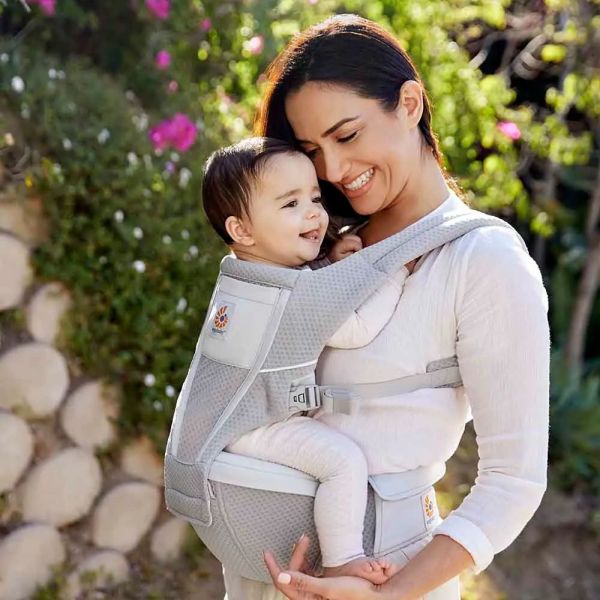 Porte bébé Alta Hip Seat Pearl grey