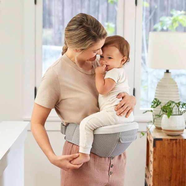 Porte bébé Alta Hip Seat Pearl grey