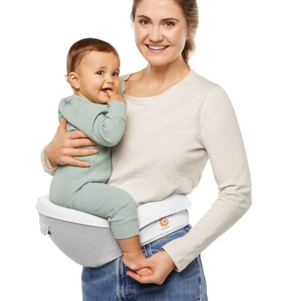 Porte bébé Alta Hip Seat Pearl grey