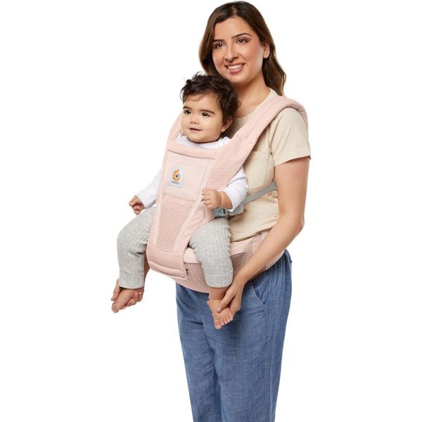Porte bébé Alta Hip Seat Pink quartz