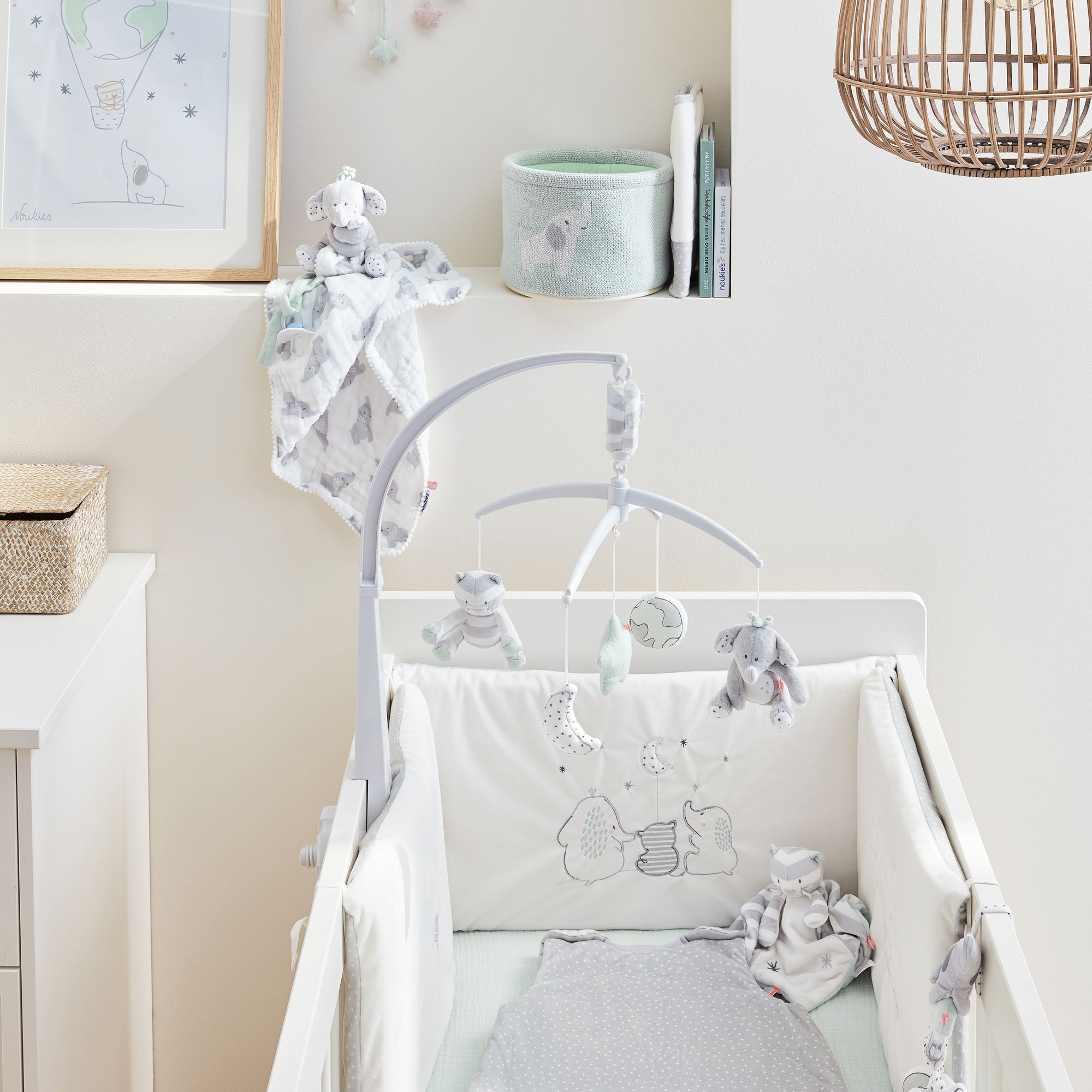 Noukie S Ma Premiere Couverture Coton Bio Anna Made In Bebe