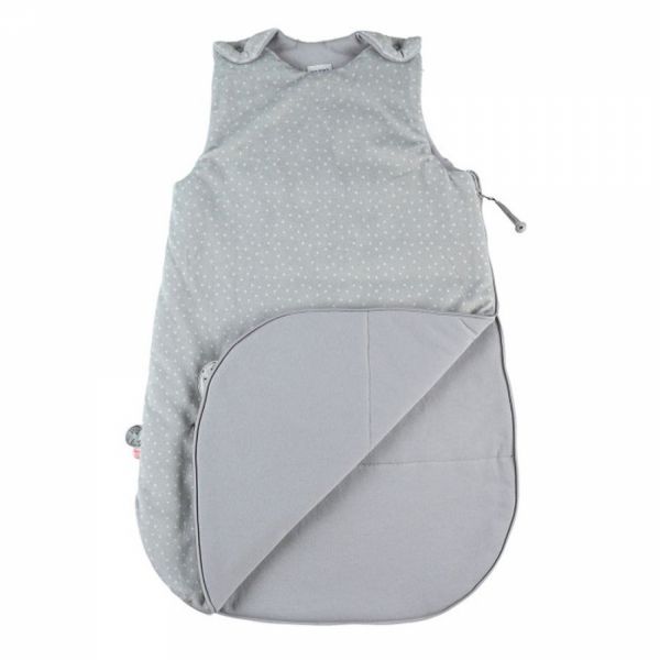 Gigoteuse hiver 0-6 mois Veloudoux Anna & Milo gris