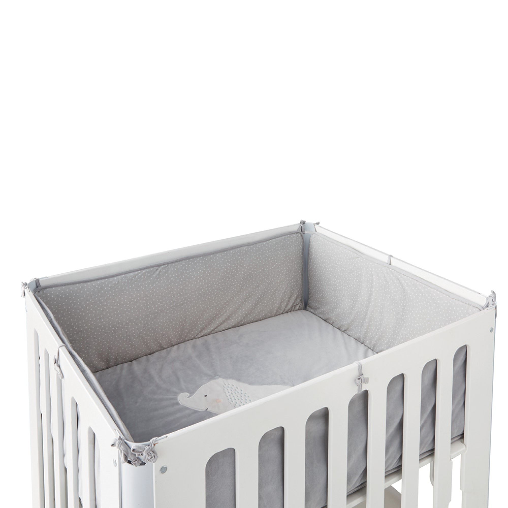 Tapis De Parc Avec Bords Gris Anna Milo Made In Bebe