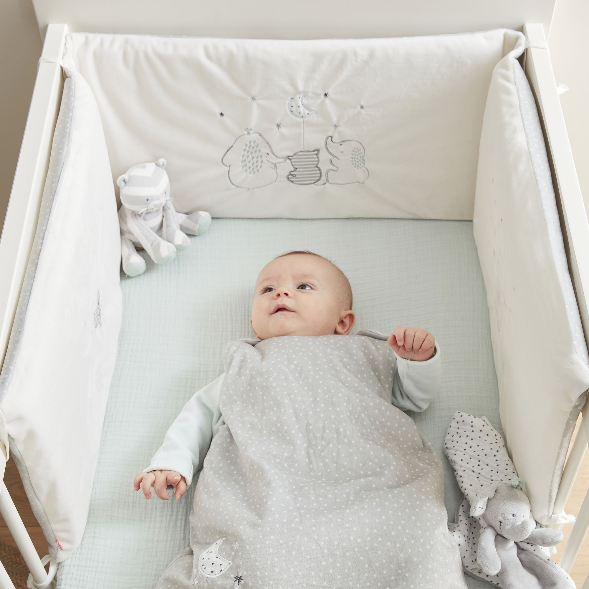 Noukie S Tour De Lit Veloudoux Anna Milo Made In Bebe