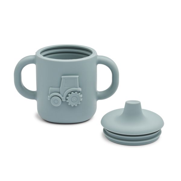 Tasse d'apprentissage 160 ml Amelio Blue fog