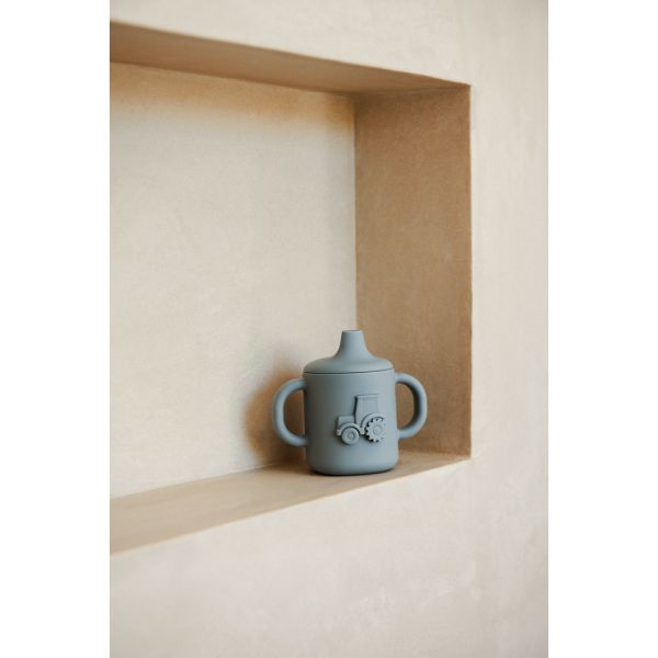 Tasse d'apprentissage 160 ml Amelio Blue fog