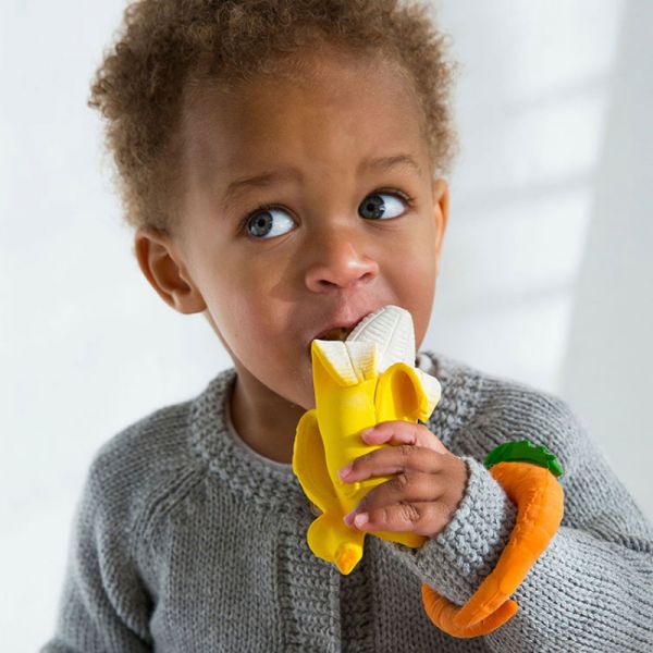 Anneau de dentition Jouet de bain Banane Ana
