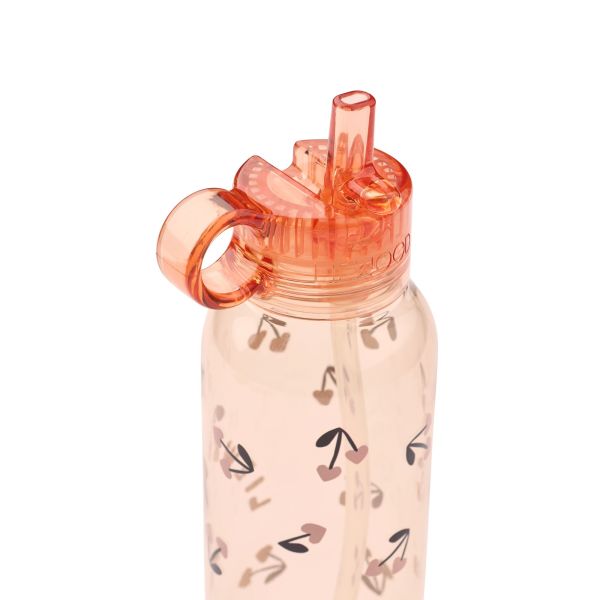 Gourde enfant en tritan 500 ml Yang Cherry heart Rosey