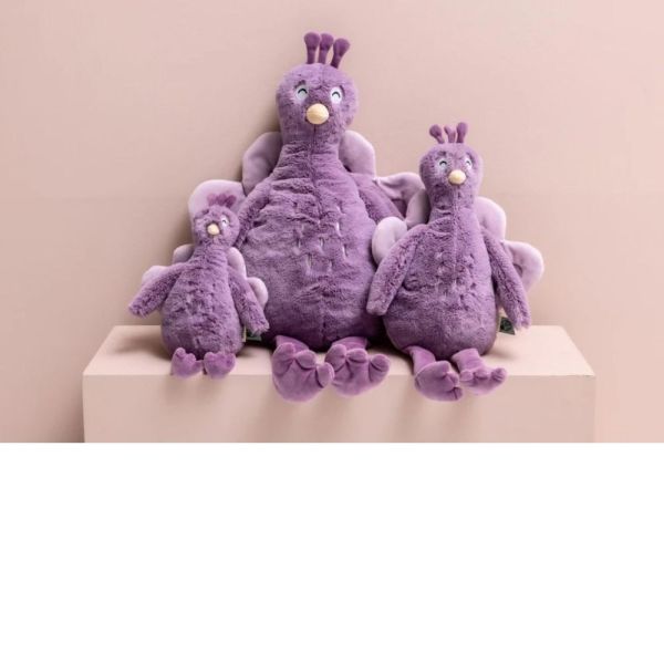 Petite peluche bébé Mrs. Peacock