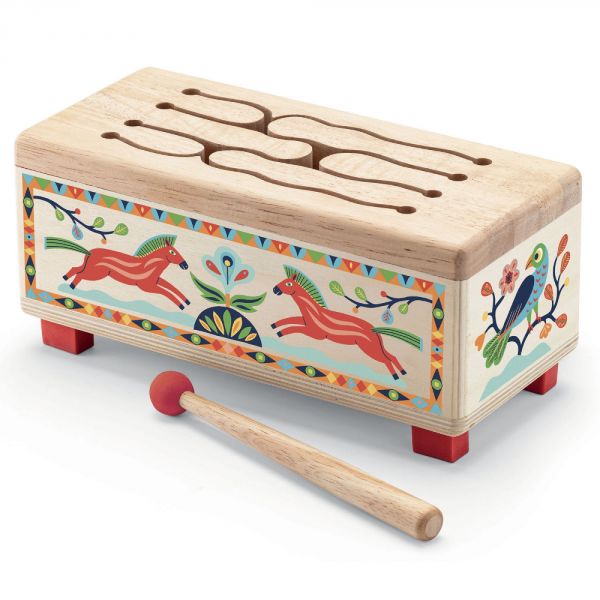 Wooden drum enfant Animambo