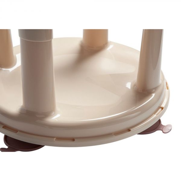 Anneau de bain pivotant Beige/Lavende