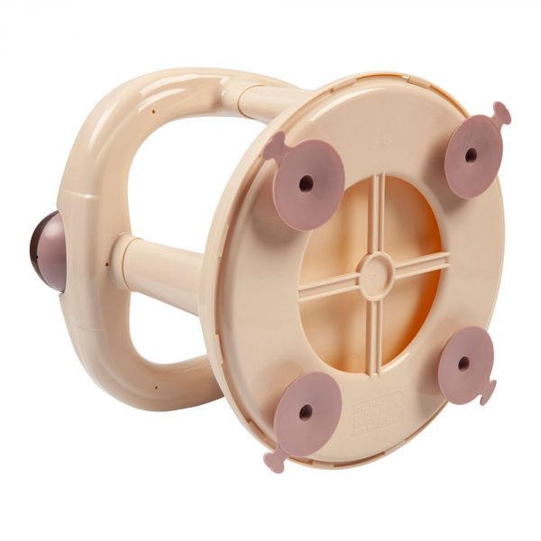 Anneau de bain pivotant Beige/Lavende