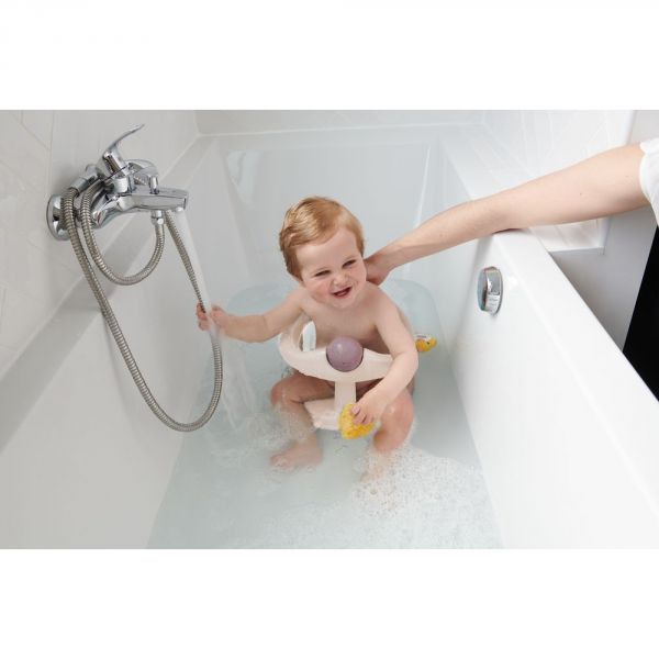 Anneau de bain pivotant Beige/Lavende