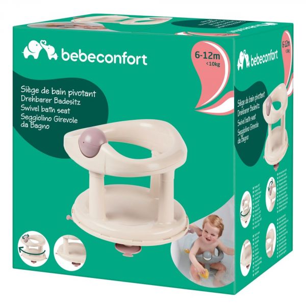 Anneau de bain pivotant Beige/Lavende