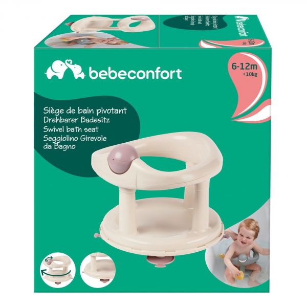 Anneau de bain pivotant Beige/Lavende