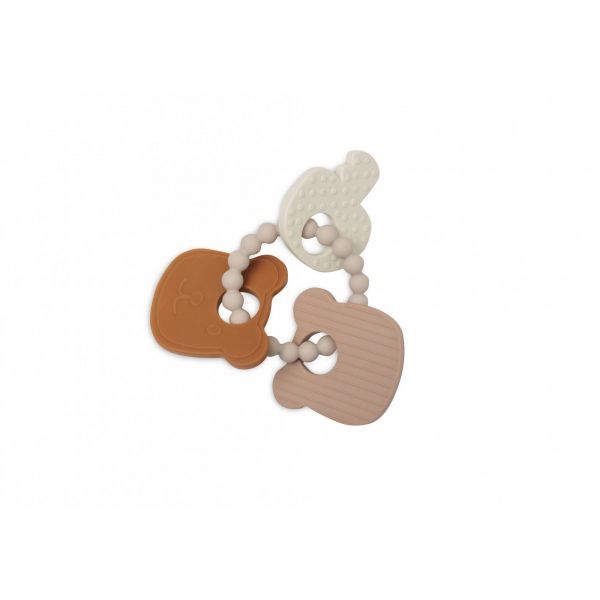 Anneau de dentition Oreilles de Lapin - Rosewood l Jollein - Judy The Fox