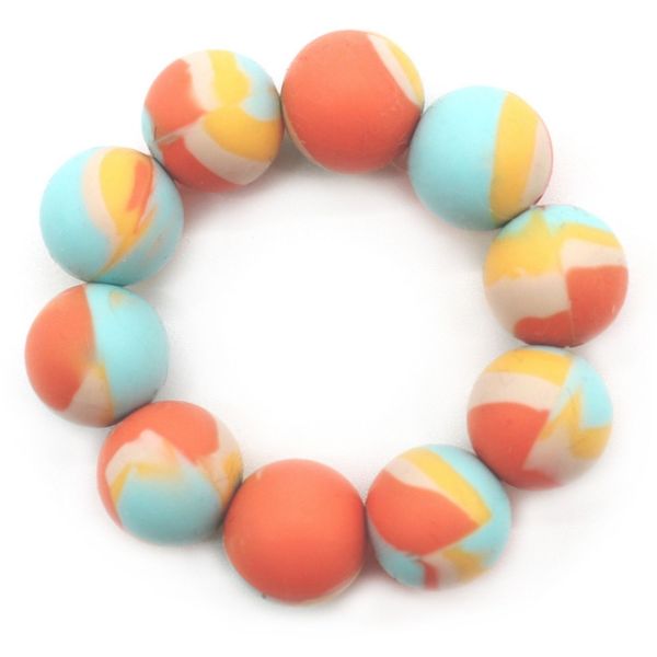 Anneau de dentition silicone et bois Cyranos le Renard