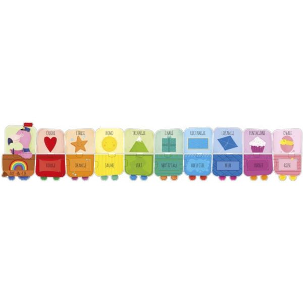 Coffrets d'apprentissage Livre et Puzzle - Apprends tes premières formes et couleurs