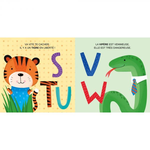 Livre éducatif - Apprends ton premier alphabet