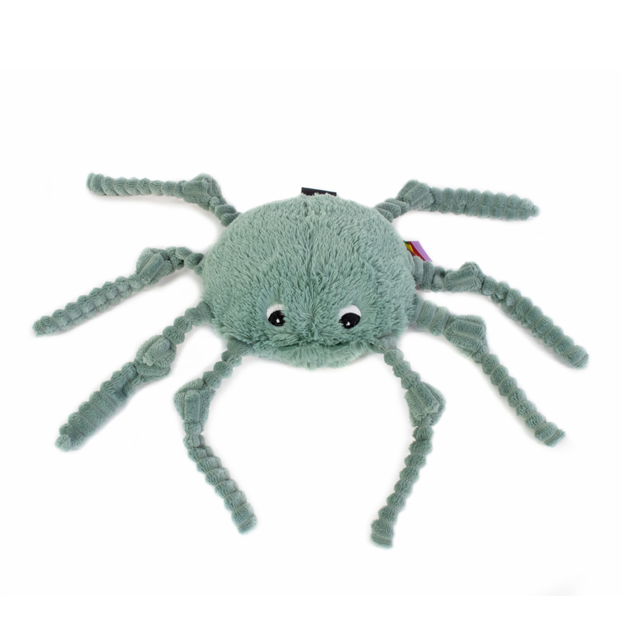 Les Deglingos Peluche L Araignee Verte Ricominfou Les Ptipotos Made In Bebe