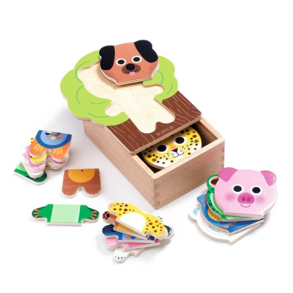 Puzzles en bois pour enfant Arbramix