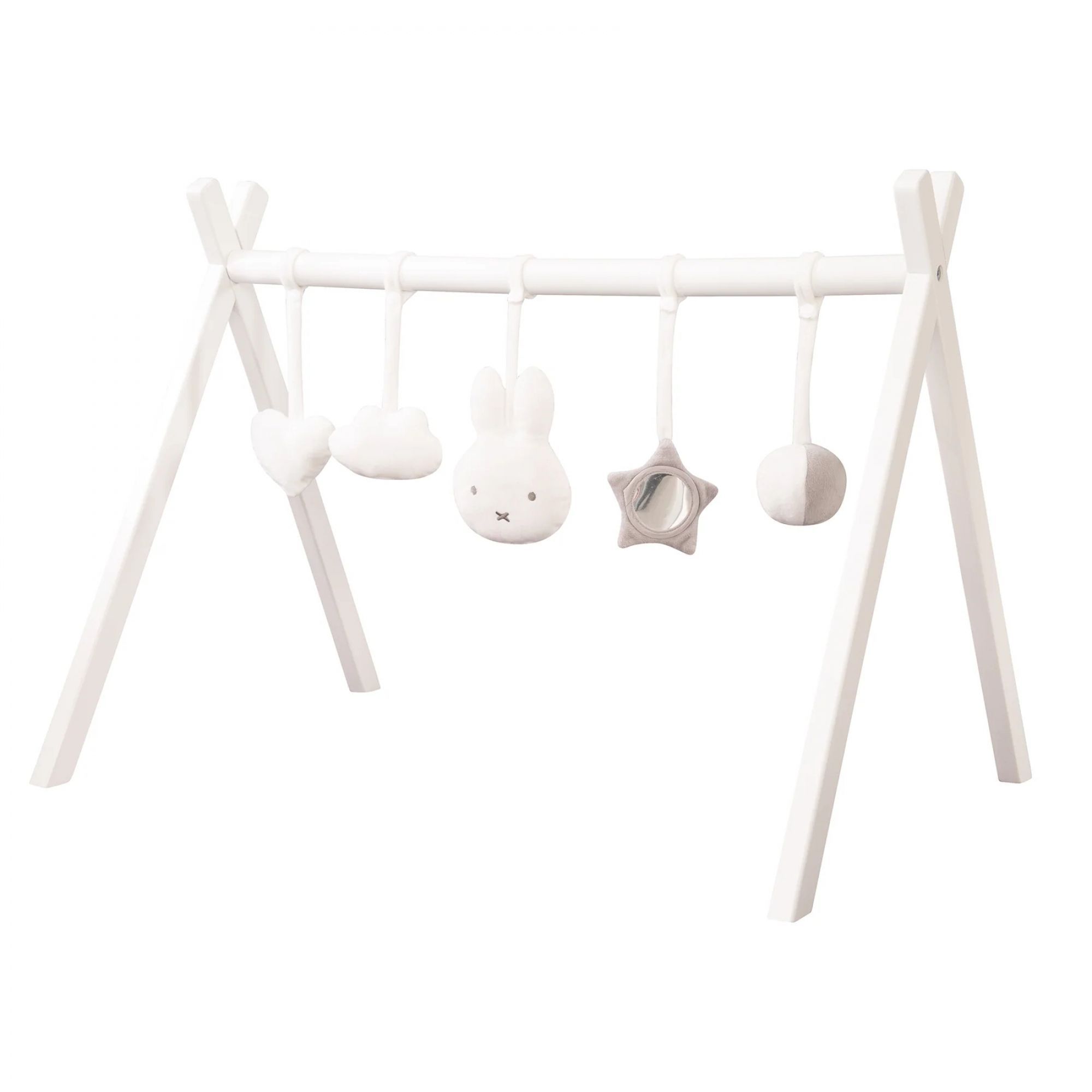 Portique d'éveil avec jouets suspendus Miffy - Made in Bébé