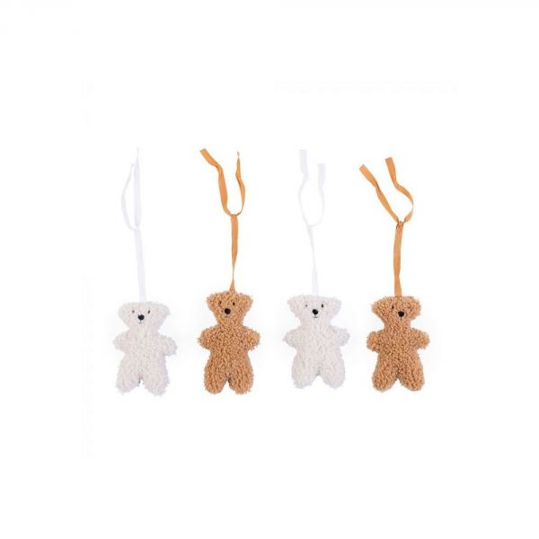 Lot de 4 accessoires Teddy pour arche d'éveil