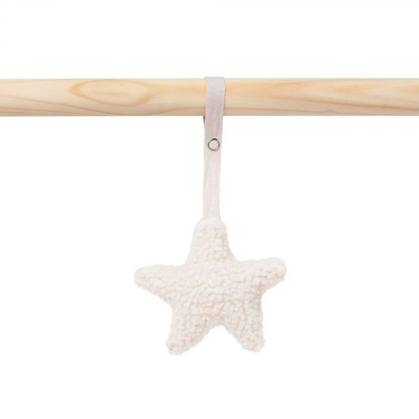 Arche d'éveil en bois avec 4 peluches Moon Nougat