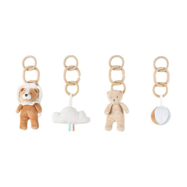 Arche d'éveil en bois avec set d'activités Babou & Kendi