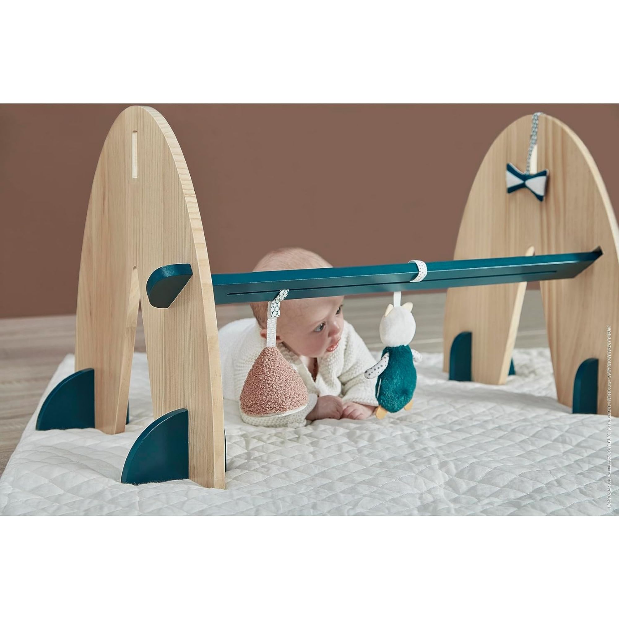 Arche d'éveil pour bébé, portique d'activité bois - Jouet éveil KALOO