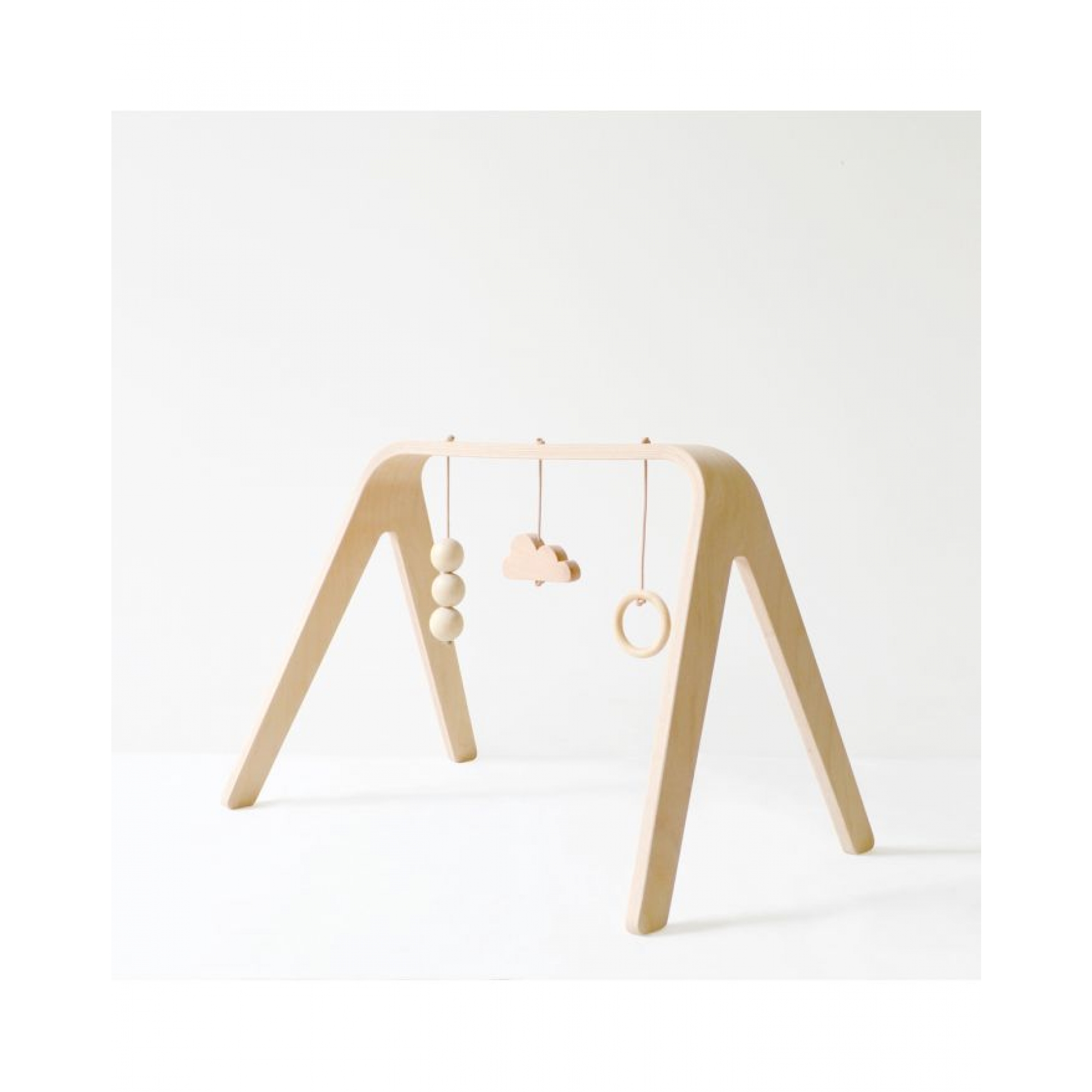 Arche d'éveil bébé en bois et jouets Naho Charlie Crane - Dröm Design
