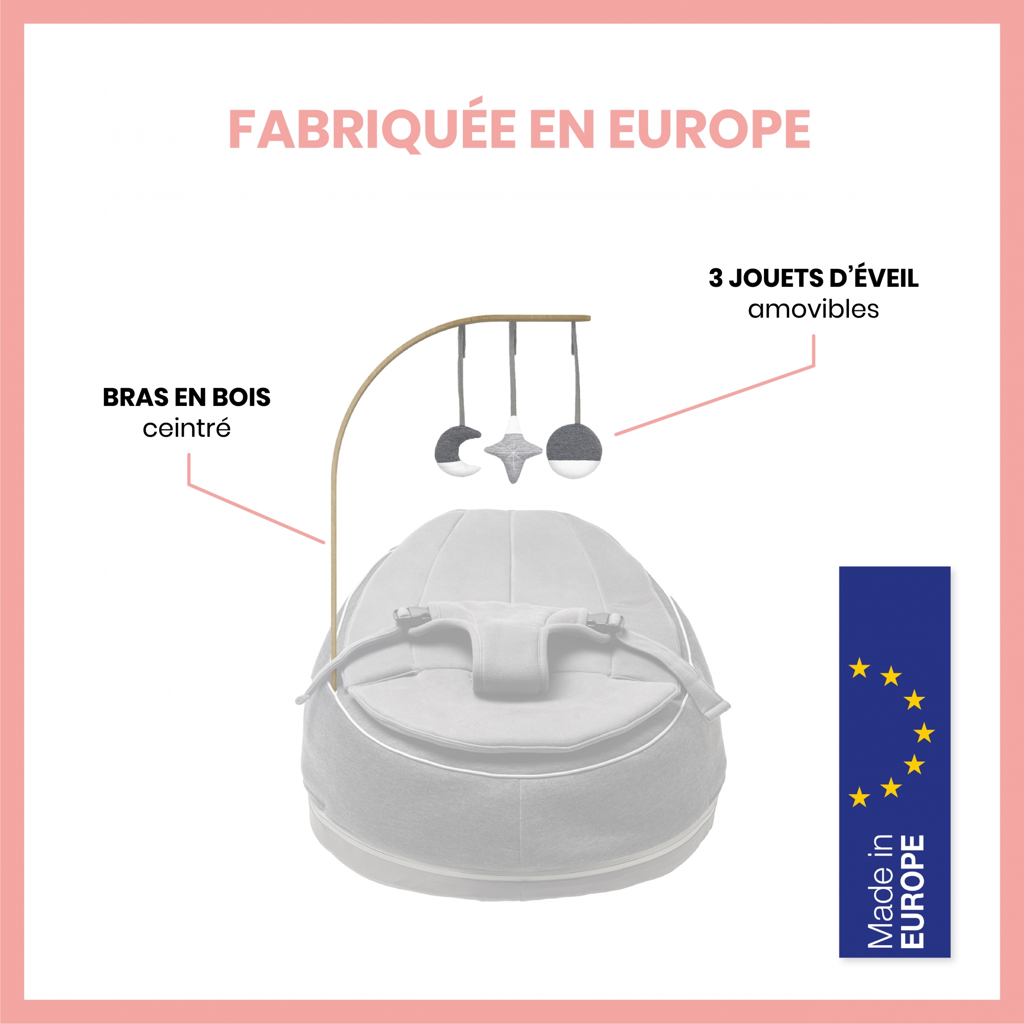 Arche de jeux bébé universelle Babymoov - Babymoov