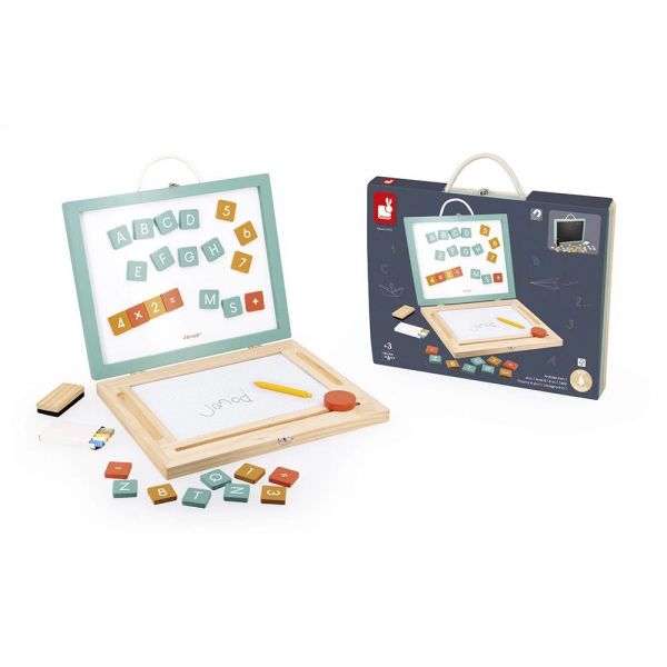 Ardoise pour enfant 4 en 1