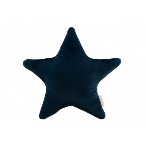Coussin étoile Aristote velvet night blue