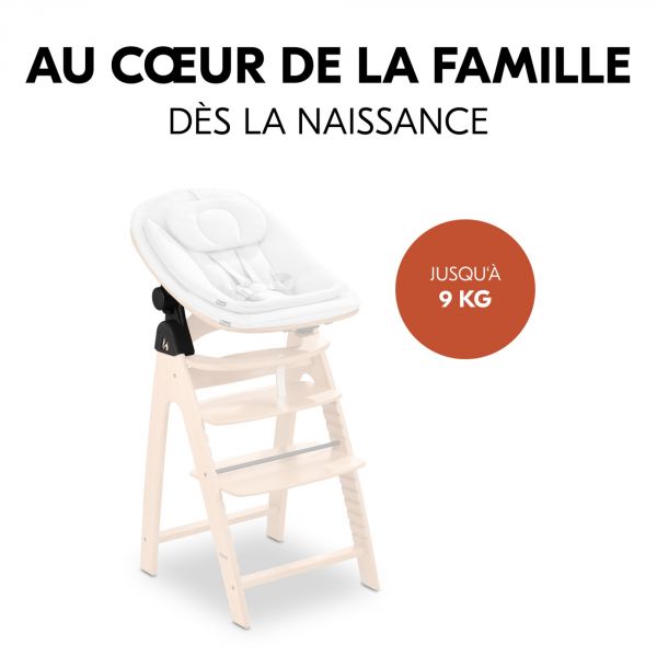 Adaptateur pour chaise haute Arketa noir