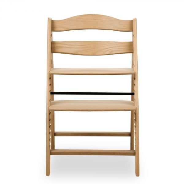 Chaise haute bébé Arketa bois naturel Oak