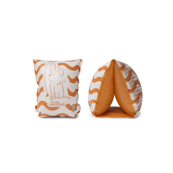 Brassards piscine enfant 2-6 ans - Surfeur orange