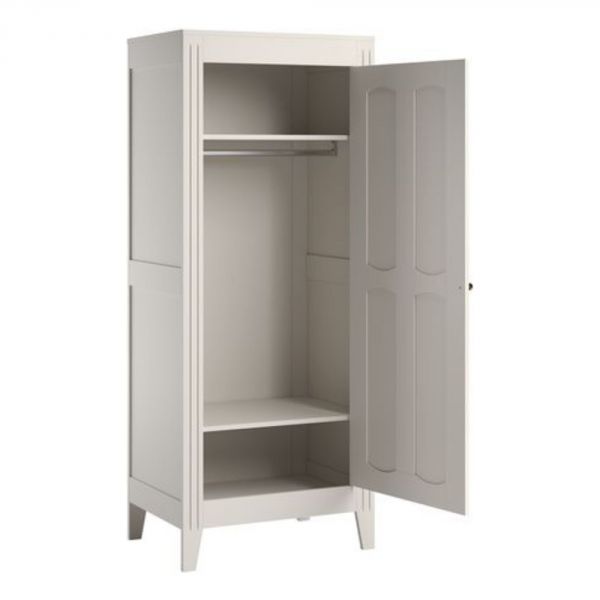 Armoire 1 porte blanche - Collection Milenne by Vox