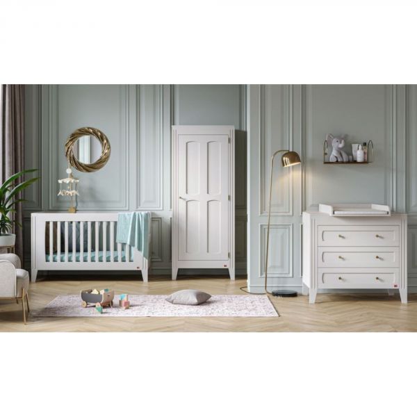 Armoire 1 porte blanche - Collection Milenne by Vox