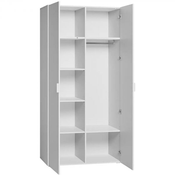 Armoire blanche 2 portes - Collection 4You